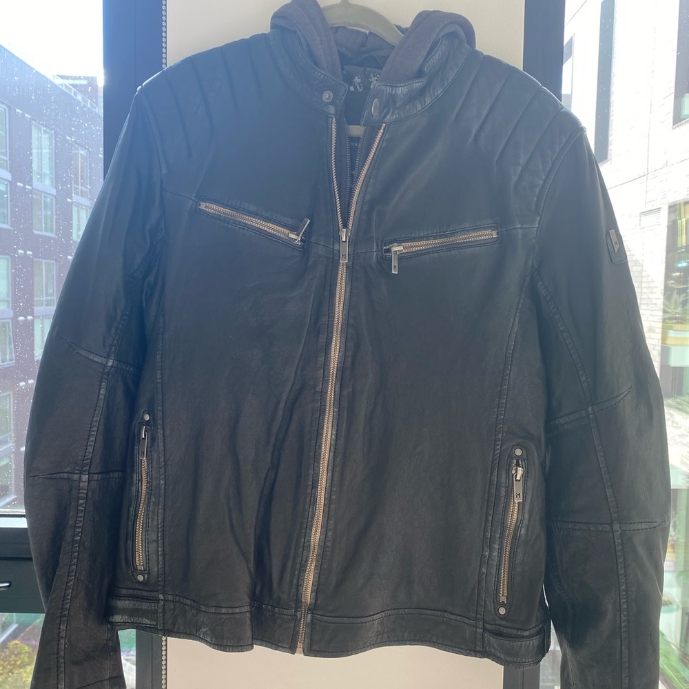 Brand New Mauritius Motorcycle Leather Jacket